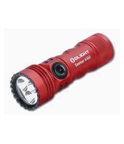Olight Seeker 4 Mini Gray Titanium 1200 Lumen + UV Flashlight