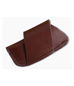 Horizontal Carry Leather Knife Sheath Tan