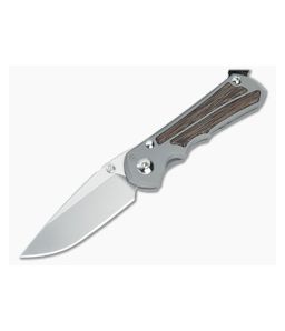 Chris Reeve Small Inkosi Natural Micarta Glass Blasted