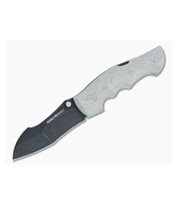 Viper Rhino 1 Dark Stonewashed Lock Back Green Micarta V5905CV