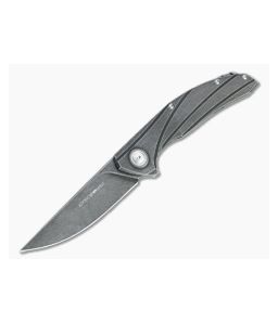 Viper x Anso Orso 2 Flipper Dark Stonewashed LO-QPM 20-4 Titanium Folder V5997TI