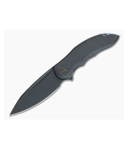 WE Knives Makani Black Stonewashed 20CV Black Titanium Frame lock Limited Edition WE21048-1