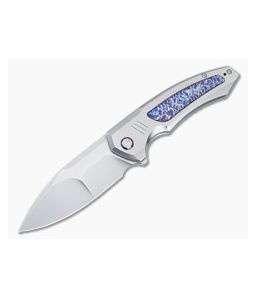 WE Knives Hyperactive Vanax Folder Flamed Titanium Inlays WE23030-1