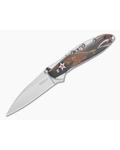 Cold Steel Code 4 Spear Point Satin S35VN GunMetal Gray Aluminum
