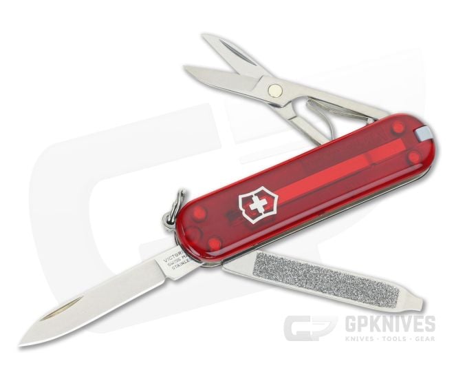 Victorinox Classic SD Ruby Red Swiss Army Knife 0.6223.T-033-X1