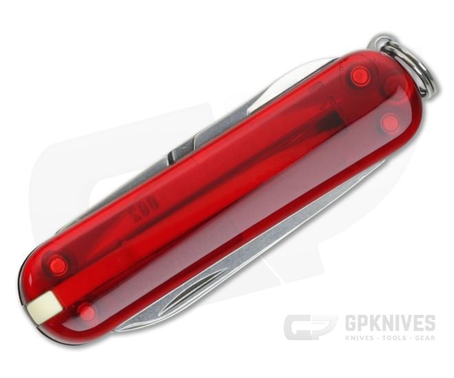 Victorinox Classic SD Ruby Red Swiss Army Knife 0.6223.T-033-X1