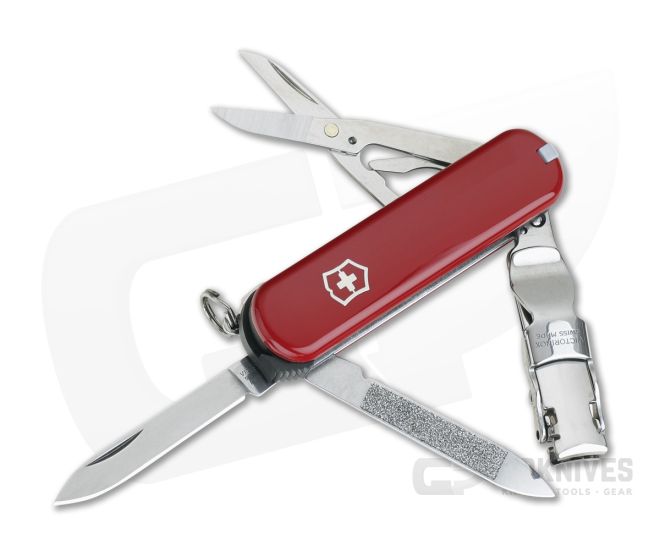 VICTORINOX NAIL CLIPPER & NAIL FILE SWISS ARMY STAINLESS STEEL +