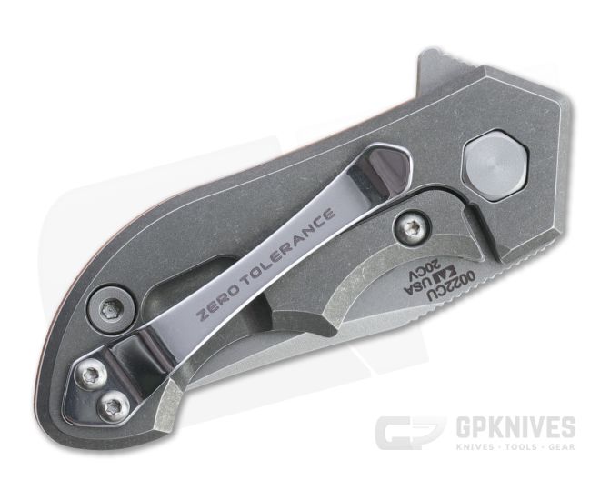 Zero Tolerance 0022CU FSS Stonewashed 20CV Copper Titanium