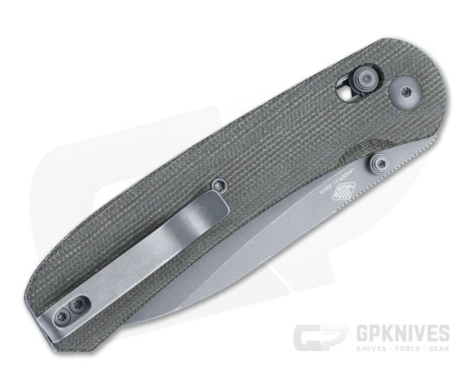 Knafs Lander 2 Moondust Micarta Clutch Lock Folder 00274