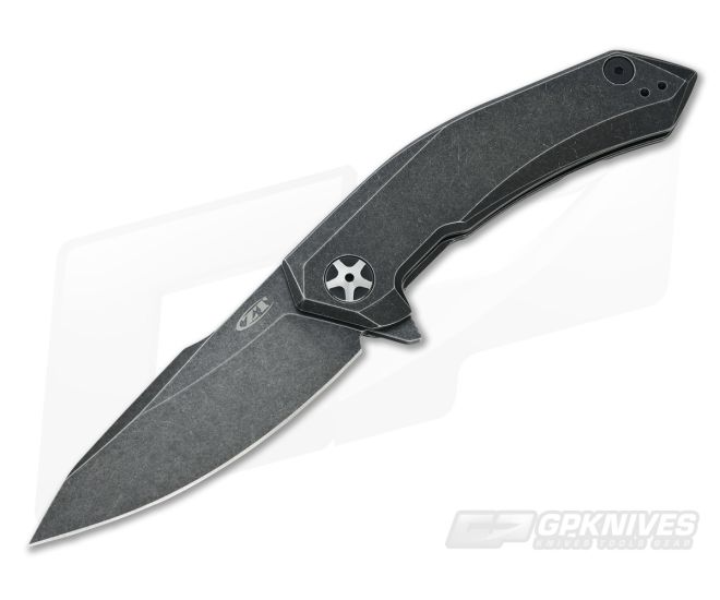 Zero Tolerance 0095BW Titanium Frame Lock KVT Flipper Knife