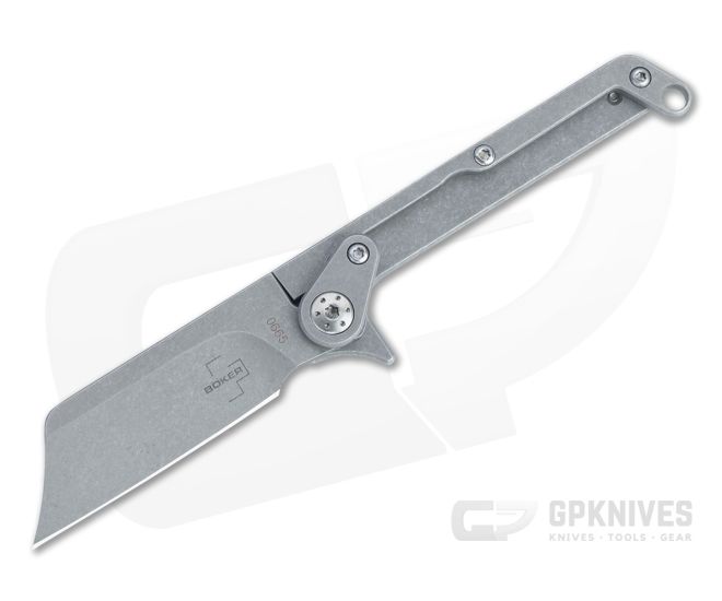 Boker Plus Fragment Dark Stonewashed Steel Slip Joint