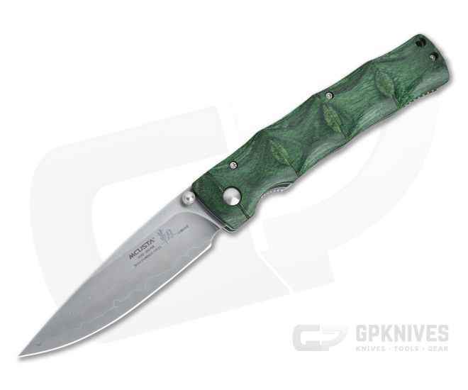 人気沸騰ブラドン Mcusta Shinra Maxima Minagi San Mai SPG-2 Green Pakkawood ゲームセンター・ゲームカード