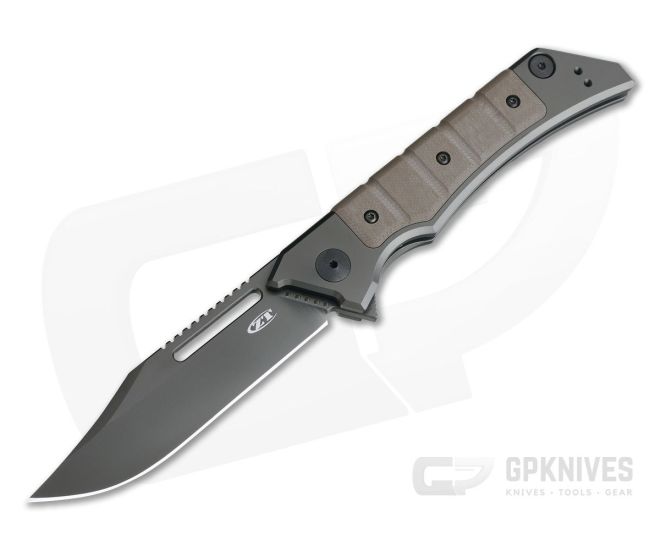TOM Zero Tolerance 0223 Tim Galyean Brown G10 DLC 20CV Frame