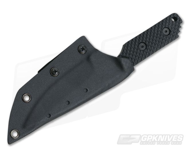 M Strider Knives SA-L-GG Black Gunner Grip Black PVD CPM-154