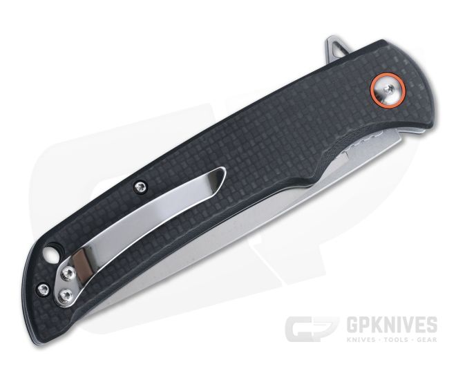 Buck 259 Haxby Stainless Steel Carbon Fiber Liner Lock