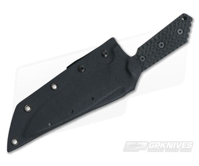 Extremis MK1, black G10, black allen bolts, smooth grip