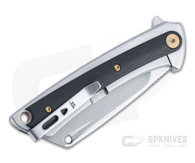 ⭐︎hana⭐︎ Buck 263 HiLine Cleaver Stonewashed D2 Black G10 Frame Lock