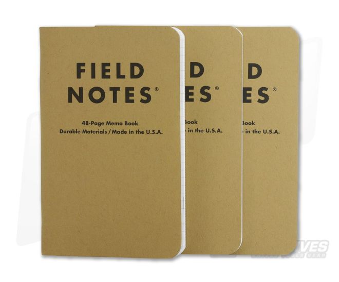 Field Notes Kraft Ruled Paper 3-Pack 