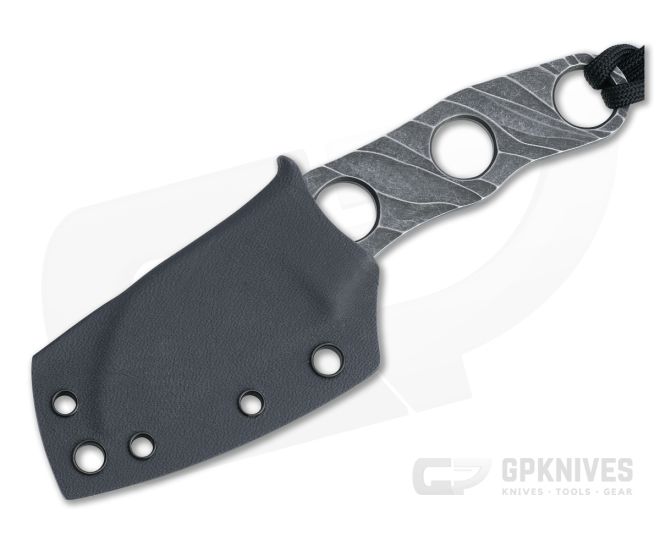 Boker Plus Kazhan Sheepsfoot Dark Stonewashed D2 Fixed Blade