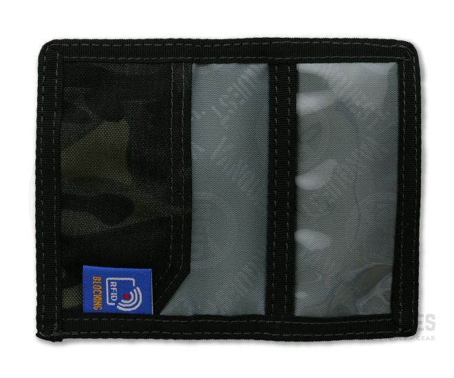 Vanquest VAULT 3.0 RFID-Blocking Wallet Multicam Black 030305MCB