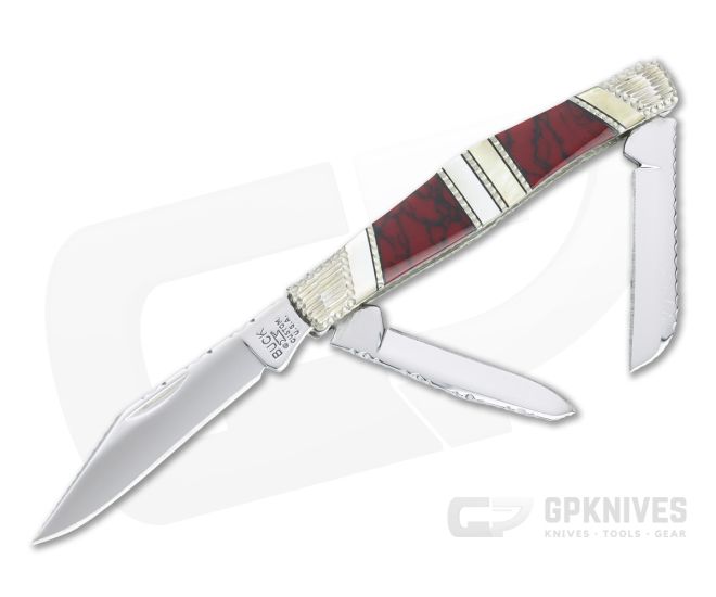 Buck 303 Cadet Painted Pony Custom Stockman Slip Joint Knife For Sale