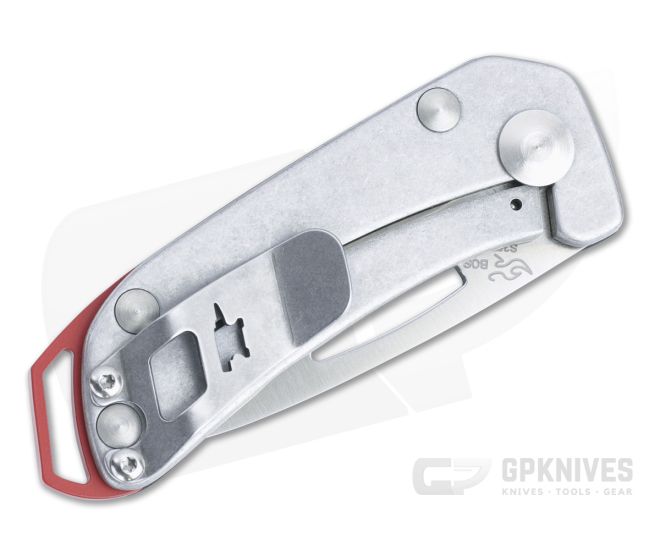Buck 417 Budgie S35VN Black G10 Frame Lock Folding Knife For