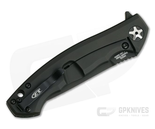 Zero Tolerance 0452GL S35VN Glow Carbon Fiber Titanium Black