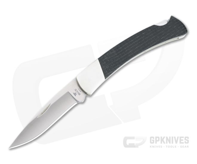 Buck Legacy 501 Squire Black Burlap Micarta 0501BKSLE