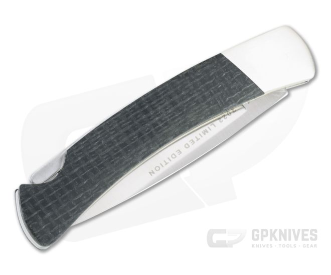 Buck Legacy 501 Squire Black Burlap Micarta 0501BKSLE
