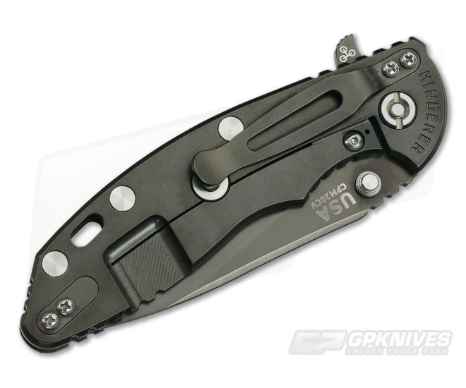 F.A.T. POLYCROP カーキ　SKINNY Hinderer XM-18 3.5