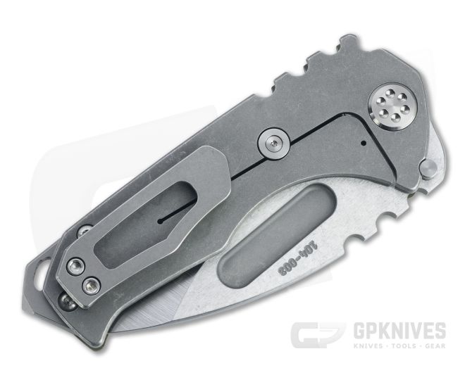 Medford Praetorian Genesis G Drop Point Tumbled S35VN Green G10