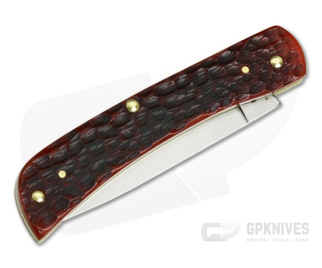 Case Sod Buster Junior Chestnut Bone Jigged 07014 Knife For Sale