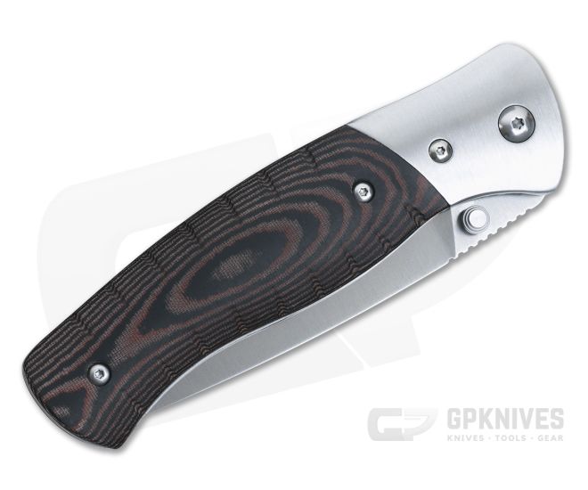 Buck Knives Selkirk Large Folding Knife Micarta 836 new For Sale