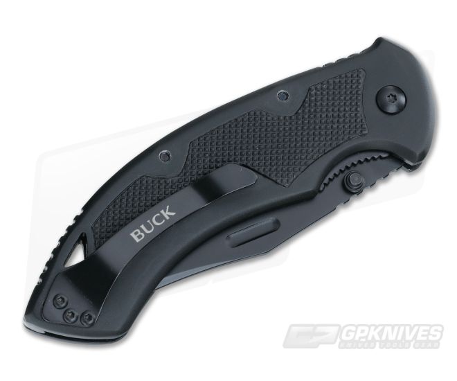 Buck Knives Iceman 864 Black Serrated Clip Point Folder