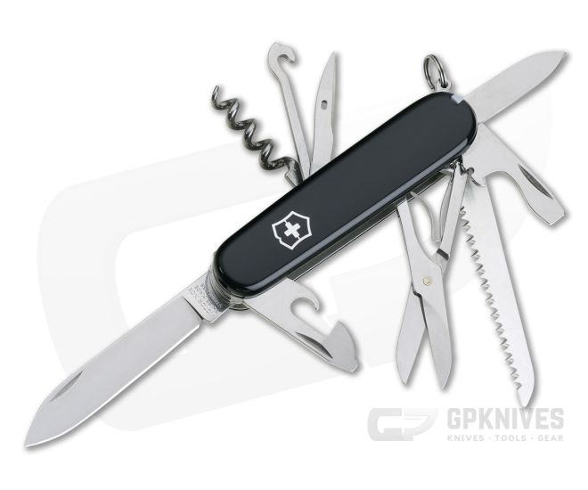 Victorinox Huntsman Black Swiss Army Knife For Sale