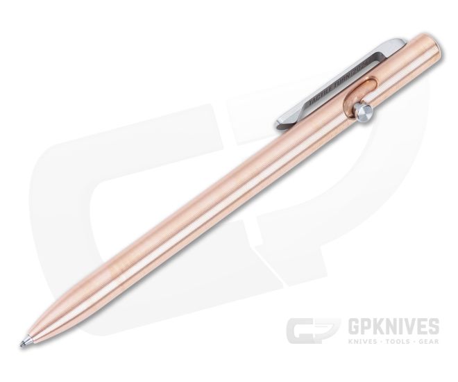 Tactile Turn Standard Slim Bolt Action Pen Copper