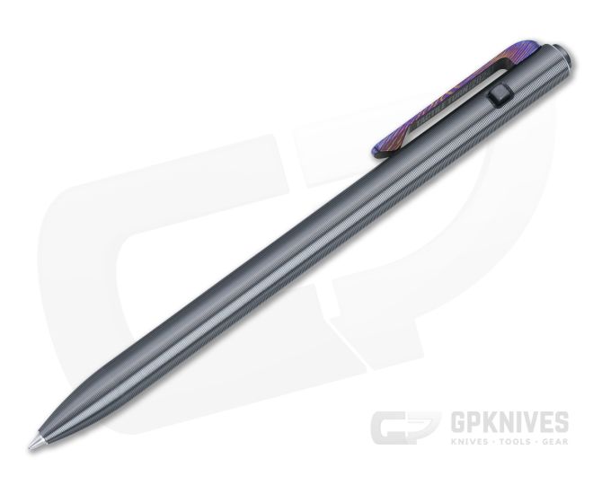 【Tactile Turn 】Side Click Pen ジルコニウム 旧型 Tactile Turn Slim Side Click Pen - Zirconium | JetPens