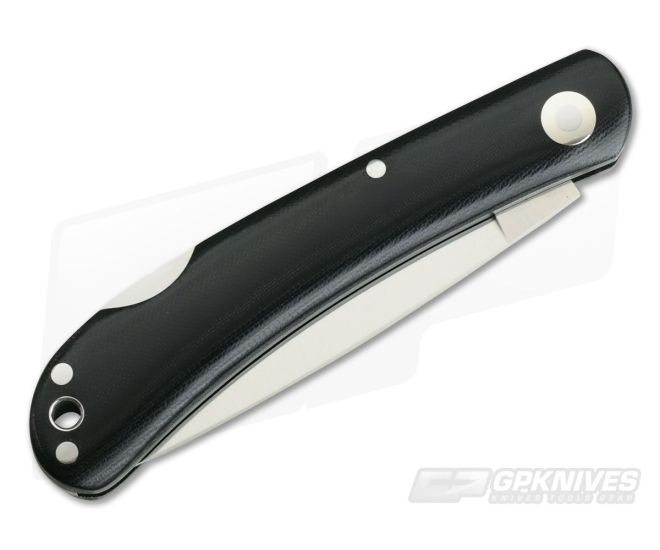 MOKI Shima Owl Folding Knife Linen Micarta Handle (Large
