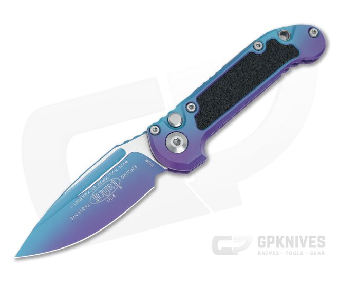 Microtech LUDT S/E Gen III - Aurora Cerakote - Signature 1135-1LPAUS
