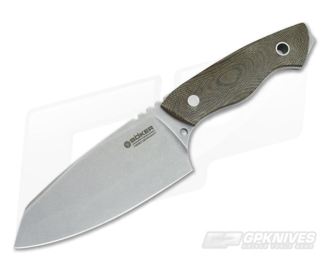 Boker Germany Field Butcher Vox Micarta 5.4" Fixed 120489 Knife