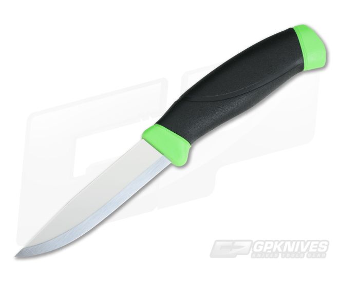 Mora of Sweden Companion Lime Green Stainless Steel Fixed Knife 12158