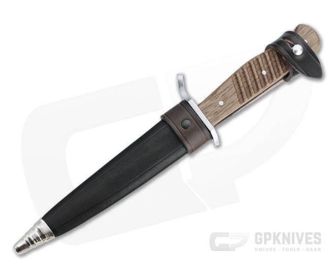 Boker Solingen Trench Knife C75 Walnut Fixed Blade Knife for Boker Solingen Trench Knife C75 Walnut Fixed Blade Knife for