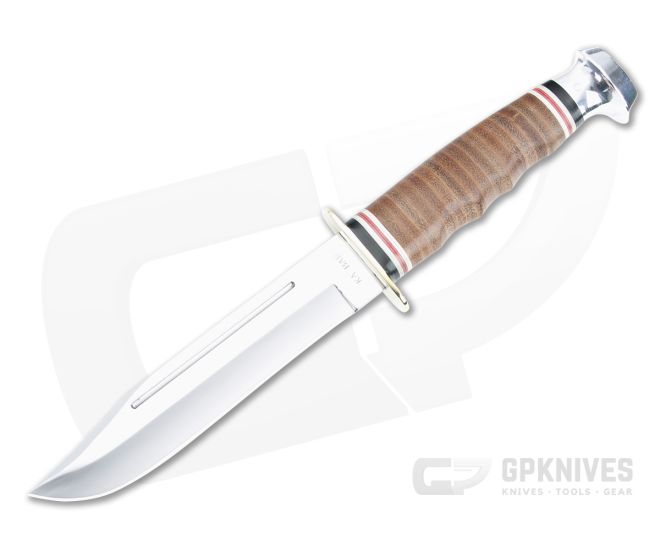 Kabar Knives Marine Hunter 1235 Leather Handle