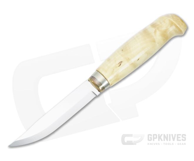 Marttiini Knives Lynx 132 with Curly Birch Handle For Sale