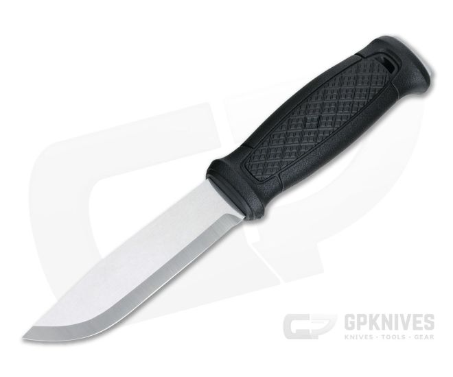 Details about / Mora Garberg Scandi grind 14C28N Sandvik stainless Black synthetic handle
