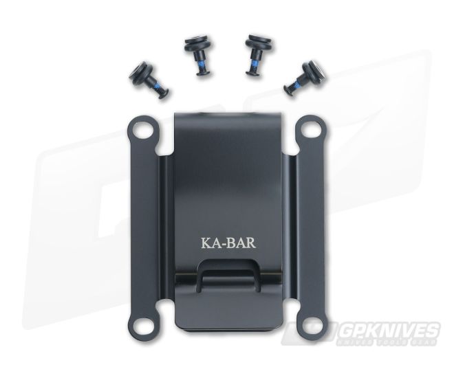 KA-BAR Metal Belt Clip for TDI Self-Defense Knives