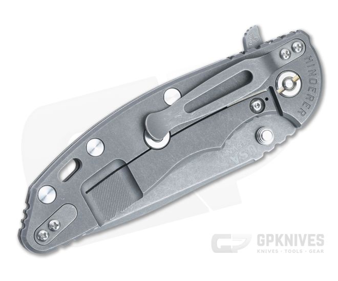 Hinderer Knives XM-18 3.5 Inch Knife - Spear Point - Working