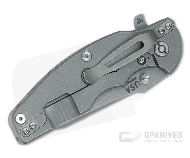 Hinderer Jurassic - Hollow Ground Slicer - Coyote Tan G10