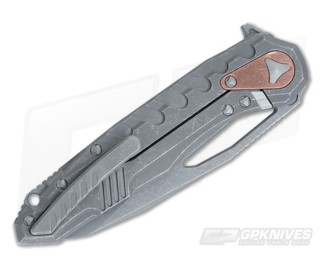 Microtech Production Sigil MK6 Apocalyptic Standard Titanium M390