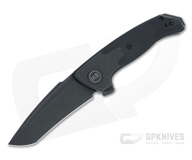 WE Knives x Elishewitz Press Check Tanto Black Stonewashed WE Knives x Elishewitz Press Check Tanto Black Stonewashed